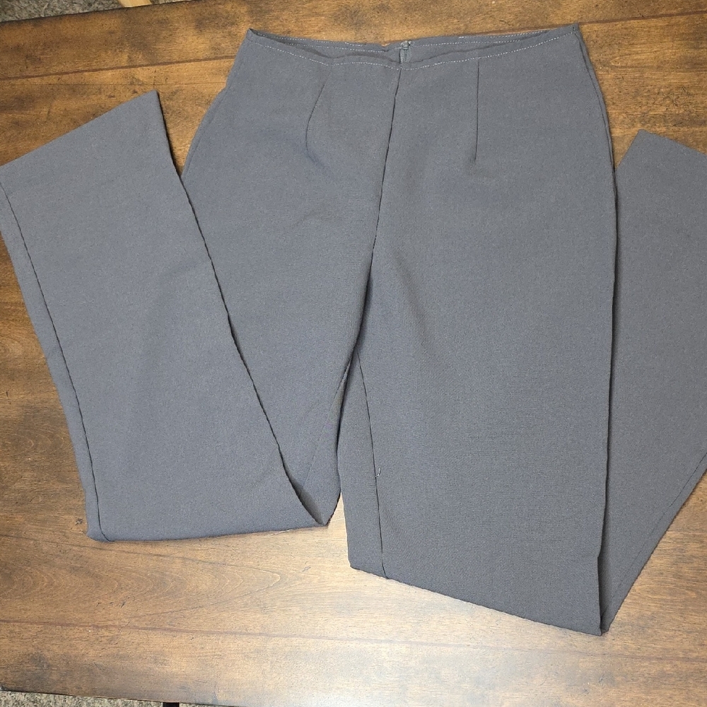 Wrapper Women's Gray Trousers